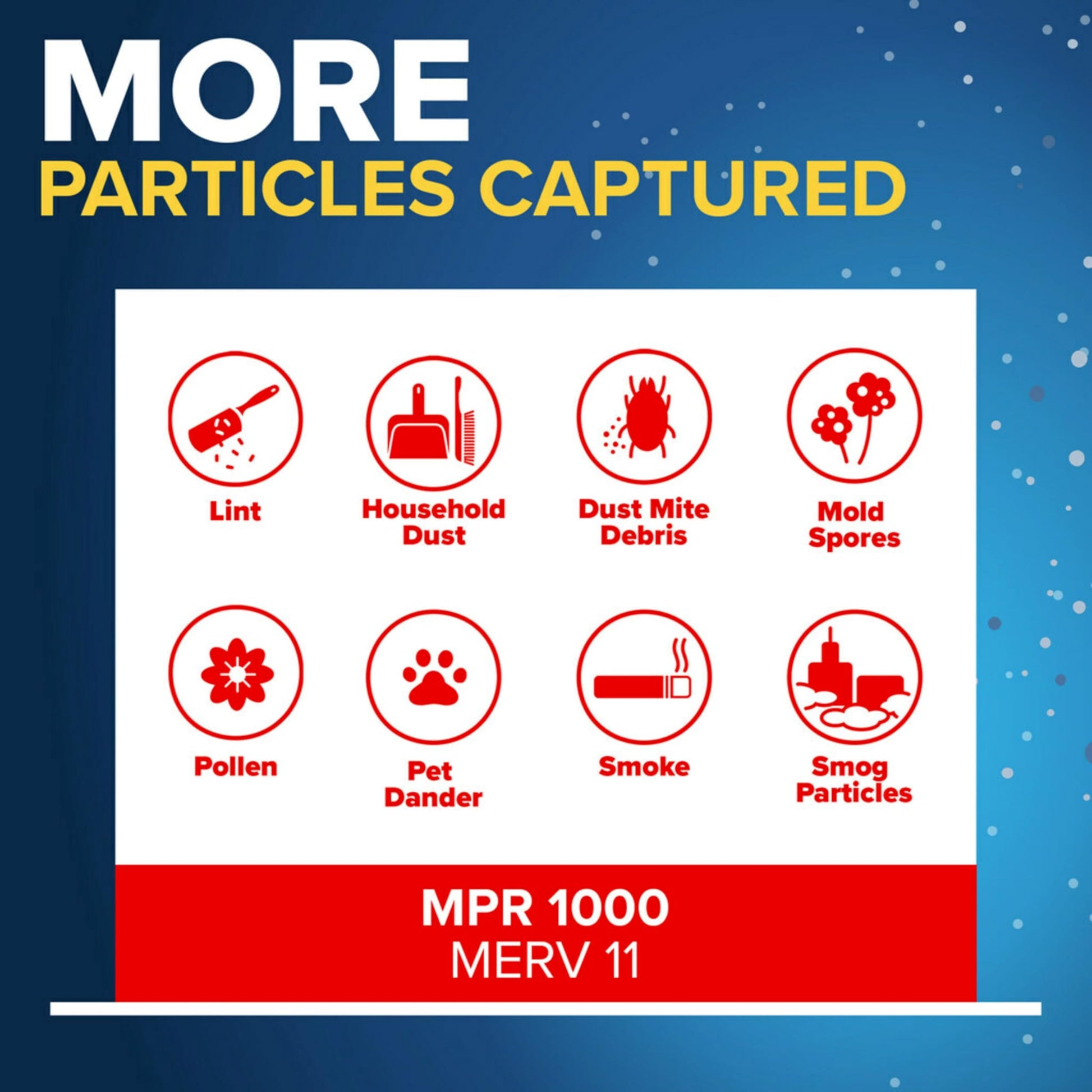 Filtrete 20x25x1 AC Furnace Air Filter, MERV 11, MPR 1000, Micro Allergen Defense, 3-Month Pleated 1-Inch Electrostatic Air Cleaning Filter, 2 Pack (Actual Size 19.688 x 24.688 x 0.84 in)