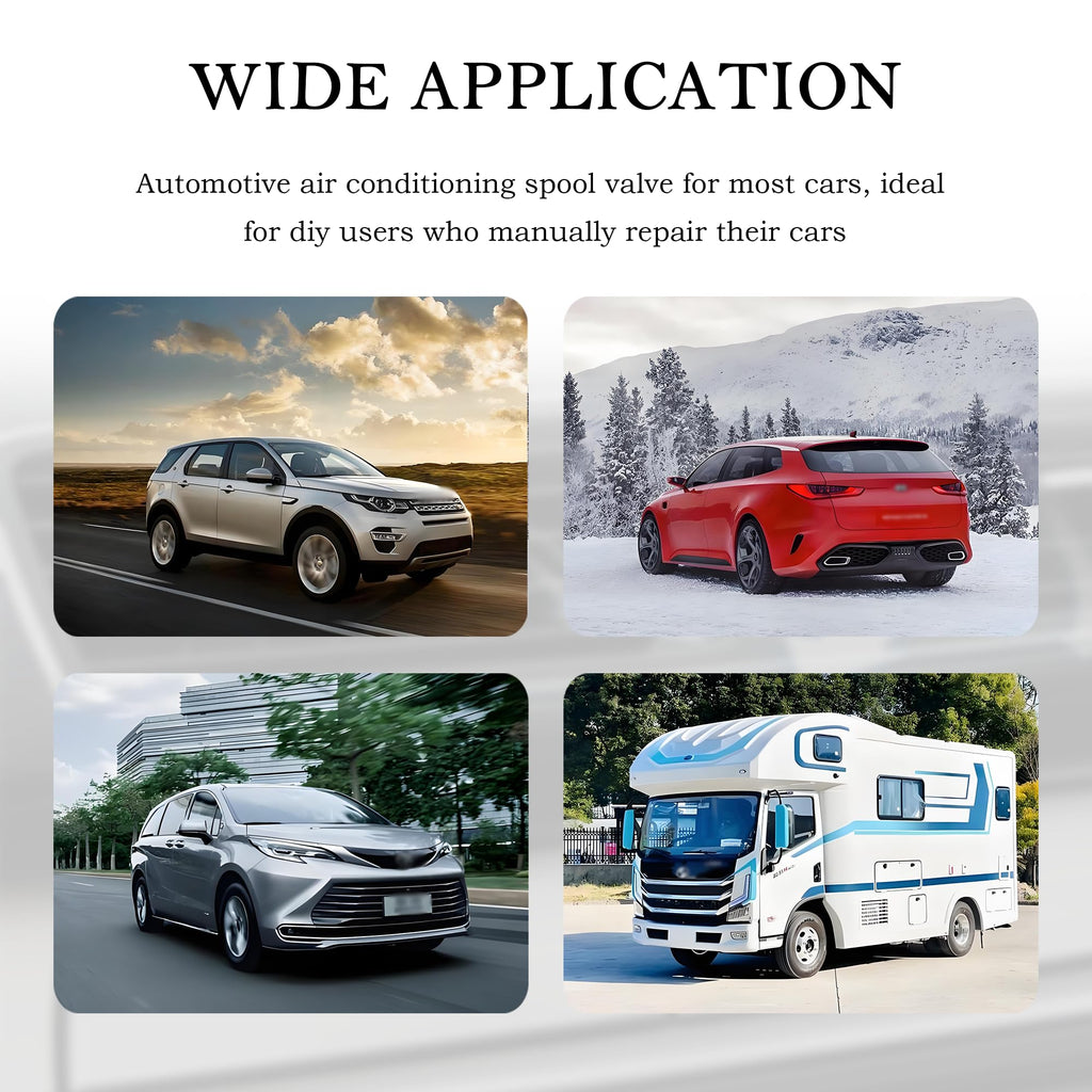 IHOTDER AC Valve Core Kit for Car Air Conditioning Repair,R12 to R134a Conversion Kit as Air Conditioning Tools&Equipment,Universal AC Valve Core Removal Tool Car Accessories Fit for Most Cars